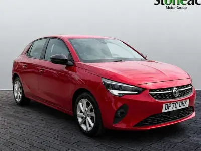 Used Vauxhall Corsa Elite 75 HP (55 kW) 2020 Red Hatchback