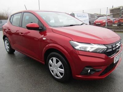 Used Dacia Sandero Expression 100 HP (73 kW) 2023 Fusion red Hatchback