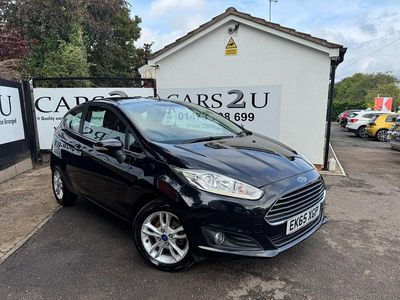 Black Used 2015 Ford Fiesta Zetec Hatchback | £5,395 (A bit pricey)