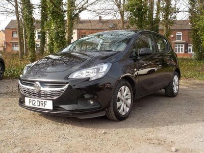 Used Vauxhall Corsa Design Edition 90 HP (66 kW) 2018 Black Hatchback