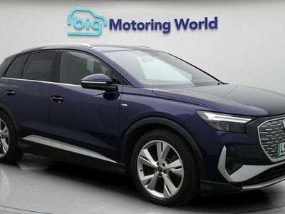 Used Audi Q4 e-tron S-Line 150 kW (204 HP) 2023 Blue SUV