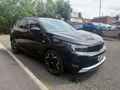 Used Vauxhall Grandland X Ultimate 2022 Black SUV