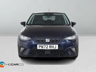 Begagnad Seat Ibiza SE 2022 Blå Halvkombi