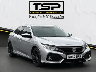 Used Honda Civic SR 129 HP (94 kW) 2018 Silver Hatchback