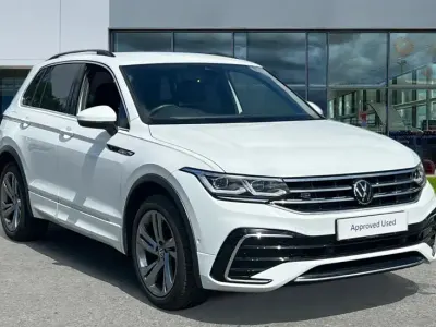 Used VW Tiguan R-line Edition 150 HP (110 kW) 2023 White SUV