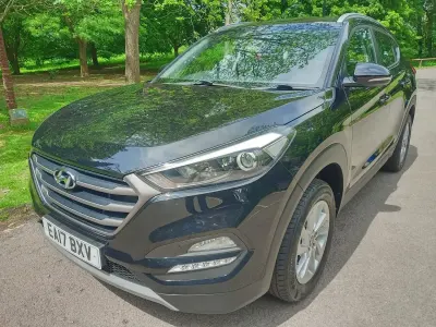 Usado Hyundai Tucson SE 132 CV (97 kW) 2017 Negro SUV