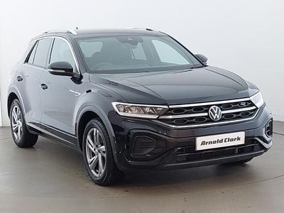 Used VW T-Roc R-line 150 HP (110 kW) 2023 Black SUV