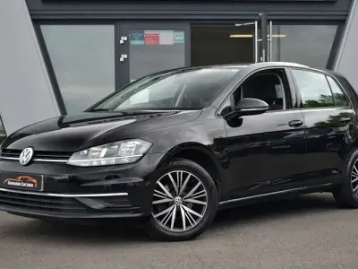 Used VW Golf VII SE 110 HP (80 kW) 2018 Black Hatchback