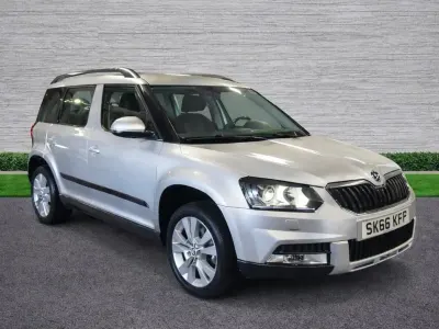 Used Skoda Yeti SE L 110 HP (80 kW) 2016 Silver SUV