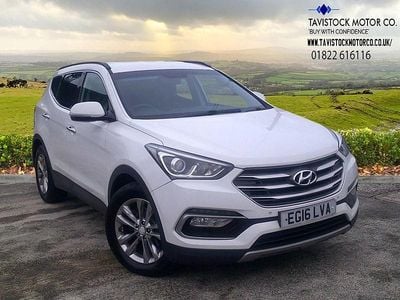 Used Hyundai Santa Fe Premium 200 HP (147 kW) 2016 White SUV