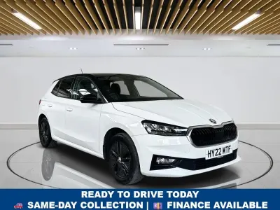 Used Skoda Fabia Colour Edition 110 HP (80 kW) 2022 White Hatchback