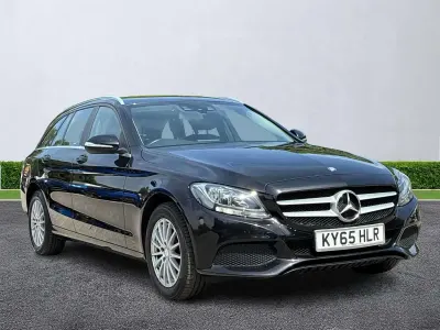 Used Mercedes C200 Executive 184 HP (135 kW) 2015 Black Estate