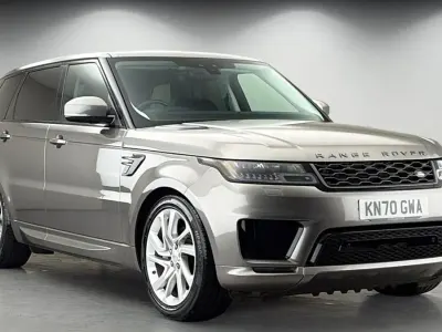 Used Land Rover Range Rover Sport HSE Dynamic 306 HP (225 kW) 2020 Silicon silver SUV