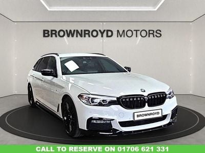 Used BMW 540 M Sport 340 HP (250 kW) 2018 White Estate