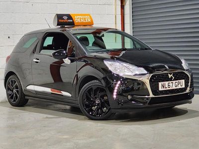 Black Used 2017 DS Automobiles DS3 Connected Chic Hatchback | £5,495 (Fair price)