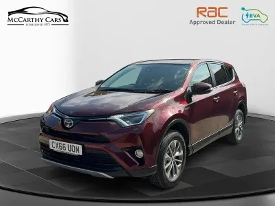 Used Toyota RAV4 Hybrid Business Edition 2016 Metallic dark red SUV
