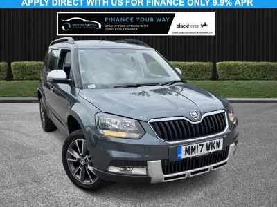 Used Skoda Yeti SE Drive 110 HP (80 kW) 2017 Grey SUV