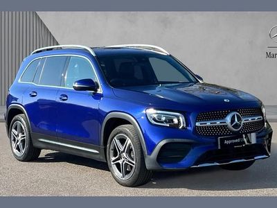 Used Mercedes GLB200 AMG line 161 HP (118 kW) 2022 Blue SUV