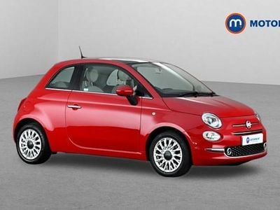 Used Fiat 500 Lounge 69 HP (50 kW) 2018 Red Hatchback