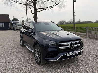 Used Mercedes GLS400 AMG Line Premium 330 HP (242 kW) 2020 Blue SUV