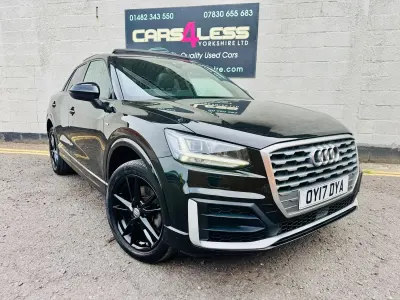 Used Audi Q2 S-Line 116 HP (85 kW) 2017 Black SUV