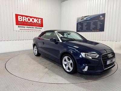 Blue Used 2017 Audi A3 Cabriolet Sport Cabriolet | £11,490 (Good price)