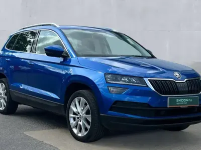 Used Skoda Karoq SE L 150 HP (110 kW) 2020 Blue SUV