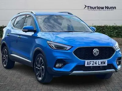 Used MG ZS Exclusive 111 HP (81 kW) 2024 Blue SUV