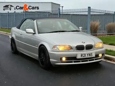Used BMW 320 Cabriolet 170 HP (125 kW) 2001 Silver Cabriolet