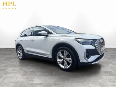 Used Audi Q4 e-tron S-Line 219 kW (299 HP) 2023 White SUV