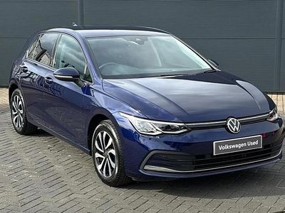 Used VW Golf VIII Active 110 HP (80 kW) 2022 Blue Hatchback