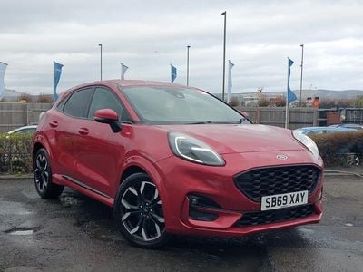 Used Ford Puma ST-Line X 125 HP (91 kW) 2020 Red SUV