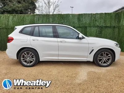 Used BMW X3 M Sport 187 HP (137 kW) 2019 White SUV
