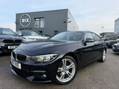 Begagnad BMW 420 M Sport 190 HK (139 kW) 2017 Svart Halvkombi