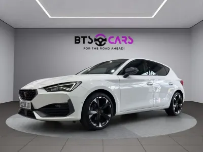 Used Cupra Leon 150 HP (110 kW) 2023 White Hatchback