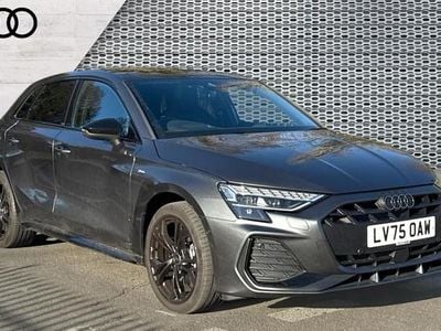 Grey Used 2025 Audi A3 Sportback e-tron Black Edition Hatchback | £34,998