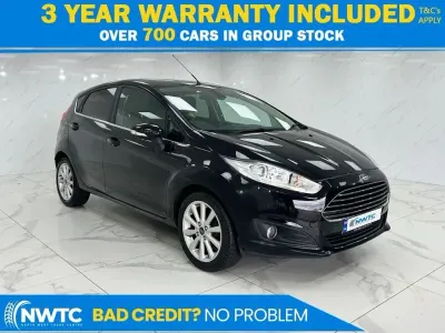 Usado Ford Fiesta Titanium 100 HP (73 kW) 2016 Preto Citadino
