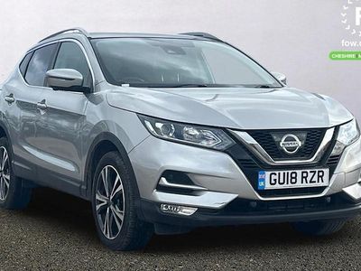 Used Nissan Qashqai N-Connecta 116 HP (85 kW) 2018 Silver SUV