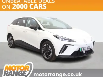 Used MG MG4 EV Trophy 150 kW (204 HP) 2023 White Hatchback
