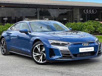 Used Audi e-tron GT quattro Comfort 384 kW (523 HP) 2022 Blue Sedan