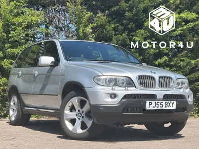 Used BMW X5 Sport Line 218 HP (160 kW) 2005 Silver SUV