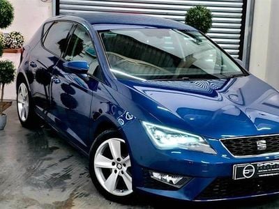 Used Seat Leon FR 150 HP (110 kW) 2014 Blue Hatchback