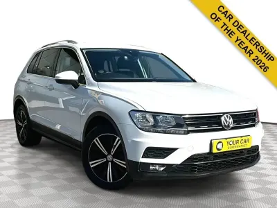 Używany VW Tiguan SE 125 KM (91 kW) 2018 Biały SUV