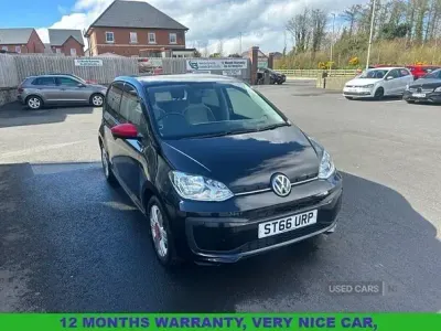 Used VW up! Beats 60 HP (44 kW) 2016 Black Hatchback