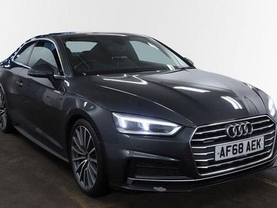 Grey Used 2018 Audi A5 S-Line Coupe | £16,250 (Fair price)