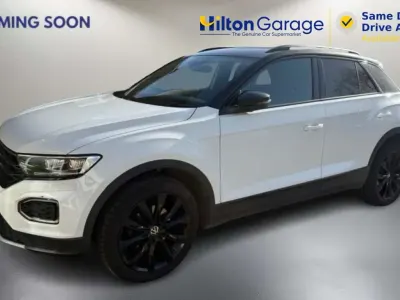 Usado VW T-Roc Black Edition 150 CV (110 kW) 2021 Blanco SUV