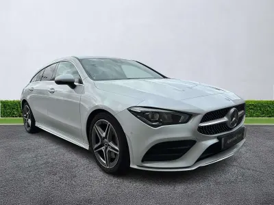 Used Mercedes CLA200 AMG Line Premium 2022 White Estate