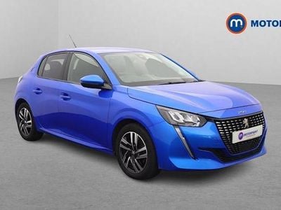 Used Peugeot 208 Allure Premium 102 HP (75 kW) 2021 Blue Hatchback