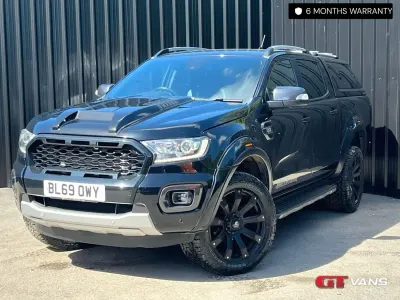 Used Ford Ranger Wildtrack 200 HP (147 kW) 2019 Black Pickup