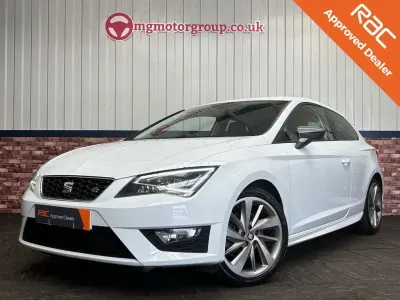 Used Seat Leon FR 184 HP (135 kW) 2016 White Hatchback